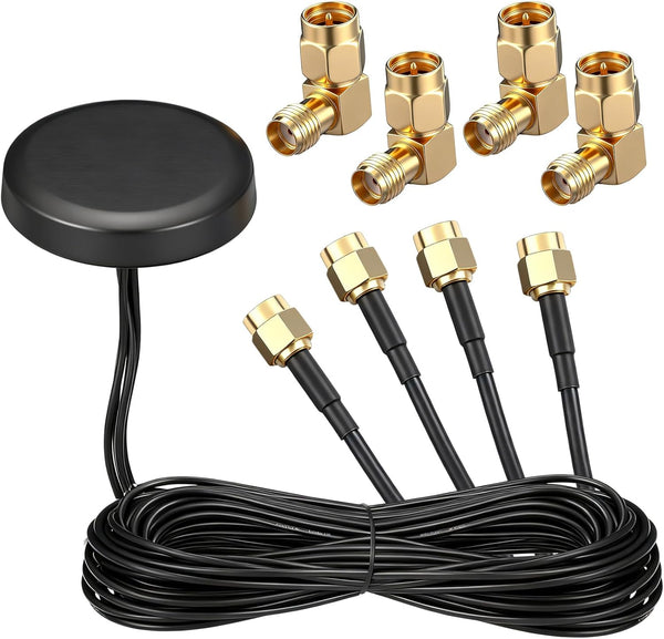 FairySandy 5 Pcs 5G Mobile Antenna 4x4 MIMO Omnidirectional LTE Antenna with SMA