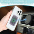 Weewooday 8 Pcs Phone Magnet Car Metal Plate Mount, Compatible with Magnetic Car Mounts, Replacement Sticker (Novel