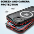 BEASTEK iPhone 15 Plus Waterproof Case, TRE Series MagSafe Shockproof Dustproof IP68 with Built-in Screen Protector