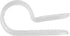 StarTech.com 100 Pack Screw Mount Cable Clamps, Large 7.9mm Bundle Cable Fastener, Nylon Clip