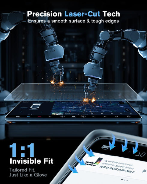 For 2020-2023 Acadia Screen Protector - 8 Inch Glossy Tempered Glass Touchscreen Accessories 9H Hardness