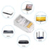 iGreely 50 Pack Shielded Cat6 RJ45 Connectors, Gold Plated RJ45 Cat6/Cat5E/Cat5 8P8C 50 Micron 50u