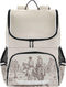 Western Desert Cowboy Backpack with Reflective Strip for Kids Boys Girls Elementary