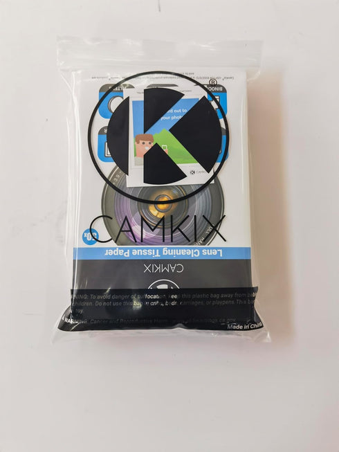 CamKix Lens Cleaning Paper - 11-pack/550 Sheets + 2x Double-Sided Microfiber Cloth for Lenses & Screens