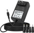 16.8V AC/DC Massage Gun Charger Adapter with 16.8V 0.8A Power Supply Cord for Massage Guns