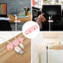 3PCS Cable Clips, Cute Pink Cord Wire Organizer, Electrical Cable Management Holders for Office and Home Desk