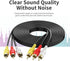 Abireiv 25FT 3RCA 3RCA Set-Top 24K Audio Video RCA Cable, to Composite AV Cable Compatible with Box, Speaker
