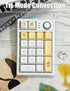 Gasket Creamy Wireless Mechanical Numpad, Programmable Macro Keypad with RGB Backlit, Hot Swappable, Rechargeable,