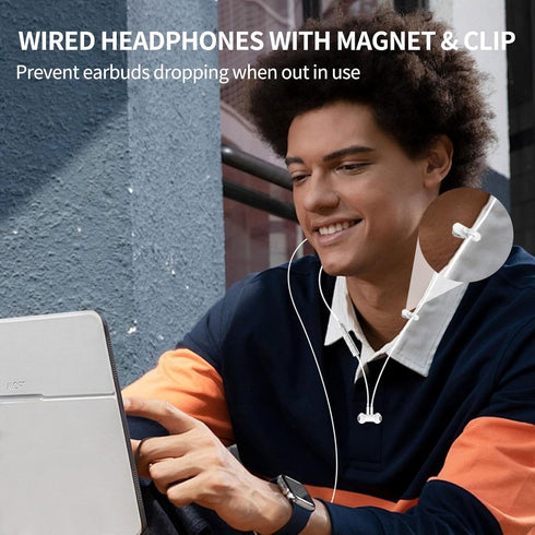 USB Headsets with Microphone for PC, 7.5 Ft Cable, USB A Earbuds with Mute Noise Canceling for Laptop