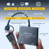 USB to HDMI Adapter for Dual Monitor, USB 3.0 for 2 Monitors, USB A to HDMI + USB C to HDMI Adapter, USB Video Card