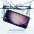 Lanhiem Samsung Galaxy S23+ Plus Case, IP68 Waterproof Dustproof Case with Built-in Screen Protector, Rugged Full Body Shockproof Protective Cover for Galaxy S23 Plus 6.6 Inch, Black/Clear