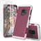 Jeylly Galaxy S9 Case with 2 Pack HD Soft Screen Protector, Ultra Slim One-Piece Anti-Slip Rugged Soft TPU Bumper, Wine
