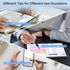 Stylus Pen for Touchscreen, 3 in 1 Magnetic iPad Stylus Pens 2Pcs High Sensitivity & Precision for Chromebook, iPad,