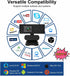 SENLOO 1080P Webcam HD for PC - Web Camera for Desktop Computer with Hi-fi Microphones, Privacy Cover - Computer Camera