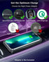 Wireless Phone Charger Qi Car Charging Pad Fast 15W 10W 7.5W Quick Charge Adapter Mat for iPhone 14 13 Mini Pro Max 12 11 Plus 8 X XR Xs Airpods Android Samsung Note Galaxy Buds S9 S10 S20 S21 S22 S23