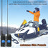 SAMCOM 15.1-Inch (144MHz/440-470Mhz) 20 FPCN30A/FPCN10A (2 Packs) Whip Antenna VHF/UHF Dual Band Watts Antennas