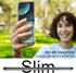 Foluu Motorola Razr+ 2023 Case, Clear Hard PC Back Bumper Protective Shockproof Scratch Resistant Case