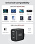 INIU 2-Port 45W S23 16 15 14 USB C Charger, Super Fast Charger Type C, Mini Foldable PD PPS USB C Wall Charger Block by