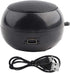 WAONIQ 3.5mm MP3 Mini Portable Speaker Strong Built-in Battery for Mobile Phones PC Laptop (Black)