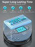 AFU 2000mAh 3.5mm MP3 Portable CD Player with Rechargeable Battery-Bluetooth Connect CD Player with Headphones Jack,FM
