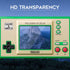 Orzero (4 Pack) Tempered Glass Screen Protector for GAME & Watch The Legend of Zelda/Super Mario Bros, Anti-Scratch