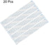 uxcell 40 Pins Flexible Flat Cable, 0.5mm Pitch 150mm FPC FFC Ribbon Cable, 20Pcs (A Type) for LCD TV, DVD Player,