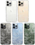 MOSNOVO iPhone 13 Pro Max Case, Clear TPU Bumper with Buffertech 6.6ft Military-Grade Drop Protection (White Dragon)
