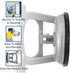 RecPro Suction Cup RV Antenna Mount - Durable and Reliable