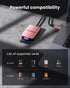 FORIDA 2 1 3.0 SD Card Reader, in Micro SD Card Reader USB C High Speed Dual Card Adapter for iPhone/iPad/MacBook/Mac