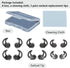 Silicone Replacement Earbud Tips, Compatible with Bose QC20 QC20i SoundSport, 3 Pairs Earbud Rubber Tips