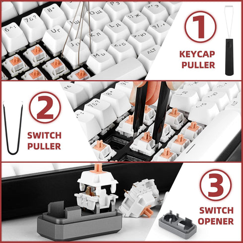 RUNJRX Keyboard Lube Kit GPL 205G0 0.53oz/15g for Mechanical Keyboard Lube, Switch Opener, Keyboard Tools