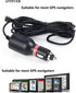 Dash Cam Charger Cable GPS Navigator Power Cord for Dash Cam GPS MP3 Player Charging for 12V Car and 24V Truck.