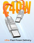 2.0 120W 17-15 9.8FT chubbycable Chubby USB C Fast Charging Cable Silicone Soft Durable USB C Cable Extra Thick Charger