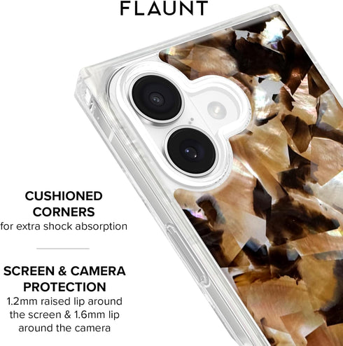FLAUNT 17 Official Square Protective Case - Compatible with iPhone - Compatible with MagSafe & Wireless Charging