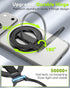 CloudValley 17 Max/16/15/14/13/12 Magnetic Phone Grip, Slim Rotating Finger Loop Ring Holder with Soft Strap