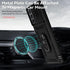 Samsung Galaxy S21 Case with Dual Layer Military-Grade Protection, Kickstand, HD Screen Protector, Black