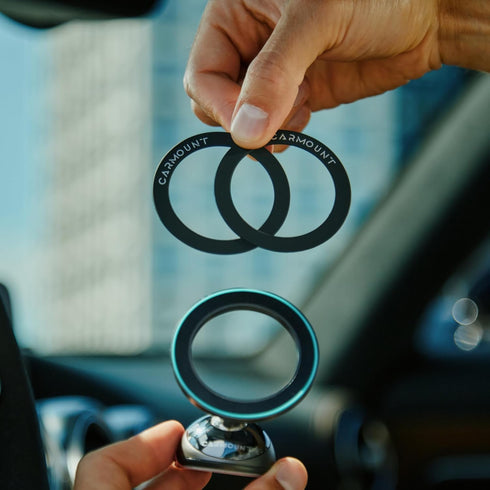 MagSafe Car Mount with 20 Super Strong Magnets, All-Metal Magnetic Phone Holder for Car Dashboard, 360° Rotation