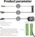 QUZOC Dummy 8 Adjustable AC Continuous Power Supply Adapter AA Battery kit (Replace up to AA Battery)