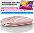 Bluetooth Mouse for iPad Pro, iPad Air, MacBook, Chromebook, Windows PC (Pink)