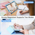 iPad Air 11" M2 (2024)/Air 5th/4th Gen 10.9" Case, Pencil Holder, Soft Leather Trifold Stand, Magnetic Smart Cover with