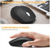 Guiheng Mouse,Portable(BT5.2+USB Wireless Bluetooth Mouse,Dual Mode Rechargeable Silent Slim Laptop Receiver) Computer