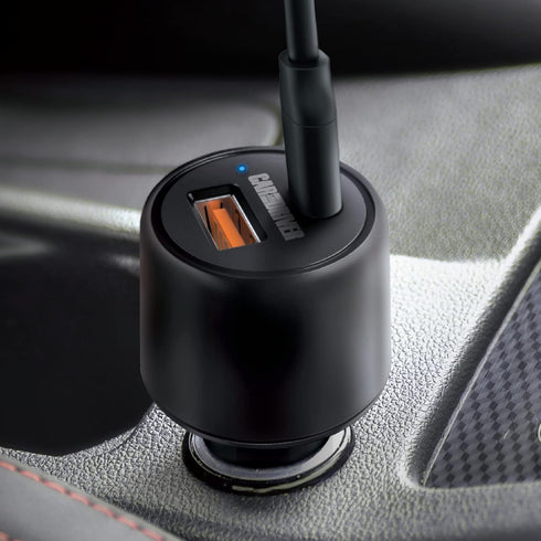 Car and Driver USB C 48W Car Charger Adapter with Fast Power Delivery (PD) Port, Dual Charger for iPhone