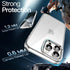 JETech 16 6.3-Inch, Case for iPhone Pro Non-Yellowing Shockproof Phone Bumper Cover, Anti-Scratch Clear Back (Clear)