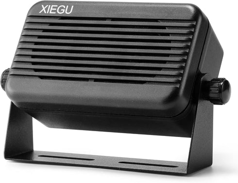 Xiegu GY03 3.5mm Plug Rectangular External Speaker with Stereo Sound for CB/Mobile/Ham Radio, Compatible with Xiegu