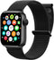 Smart Watch for Men Women Kids, Full Touch Screen Fitness Tracker with Call/SMS, Heart Rate Monitor, Black