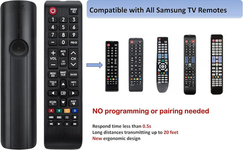 Universal Remote Control for Samsung TV - Replacement for All Samsung LCD LED HDTV 3D Smart TVs