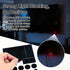 Brvlsoc Vinyl Webcam Covers Restickable Privacy Stickers for Laptop, Smartphone, Tablet, Smart TV & Game Console Black