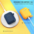 ATUAT Compatible with AirPods Case Cover, Full Protective Silicone Skin Dust-Proof for Apple AirPods 1st 2nd Generation