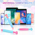 Gjinxi 3 Pack Kid-Friendly Stylus Pens for Touch Screens, Capacitive Stylus Pens with Durable Rubber Tips, Tablet