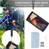 Aluminum Metal Waterproof Case for Samsung Galaxy Note 20 Ultra, Shockproof Military Heavy Duty Sturdy Protector, Black